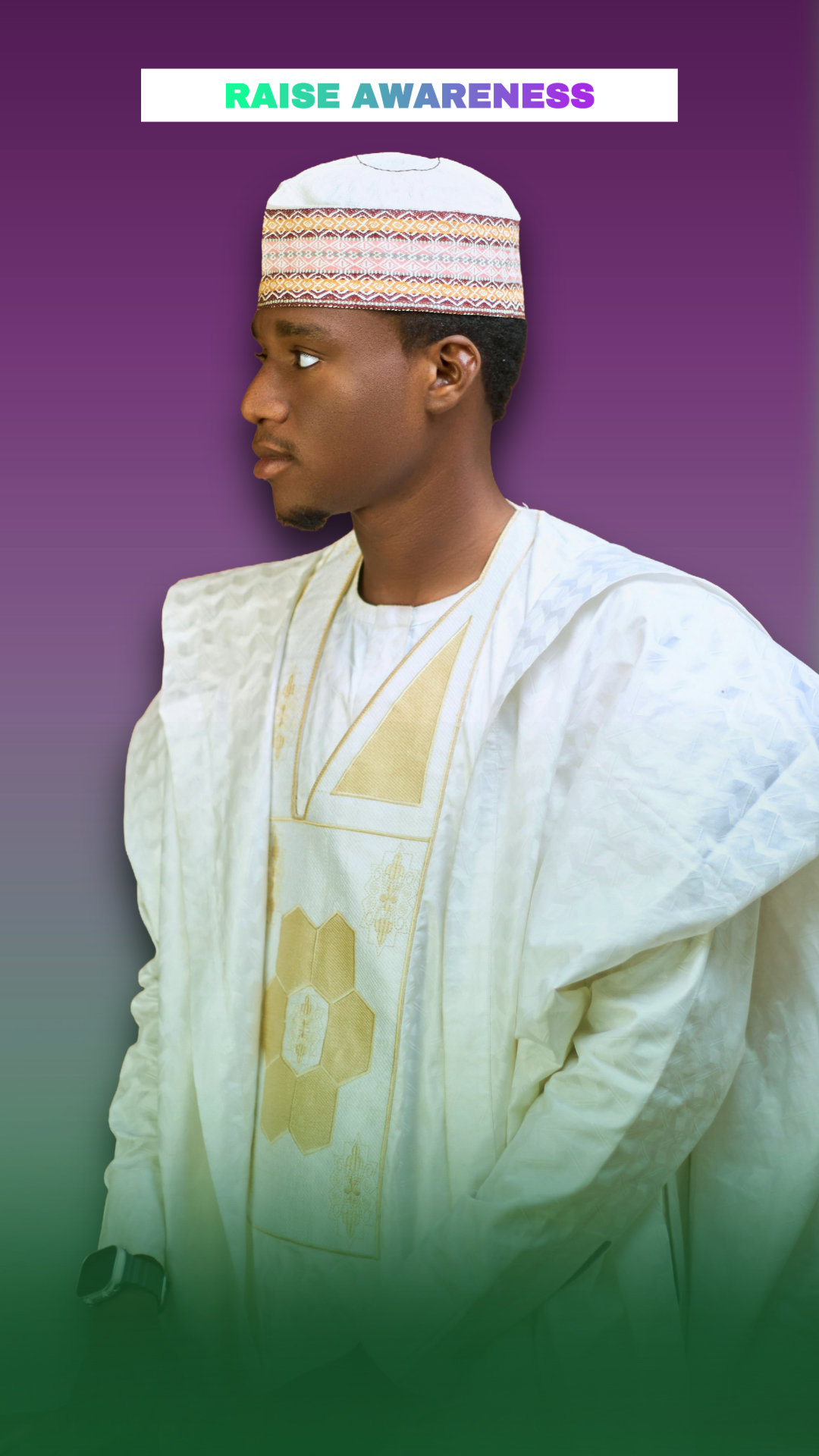 Image of a man in an Agbada